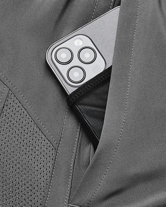 Pantalón corto de 18 cm UA Launch Unlined para hombre, Gray, pdpMainDesktop image number 4